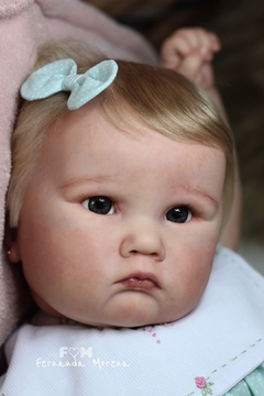bebê reborn Charlotte nacional loira - loja online