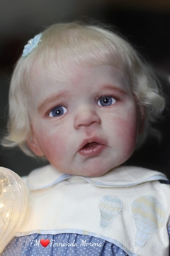 bebê reborn sandie versão menina - comprar online
