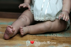 bebê reborn pippa pele morena - comprar online