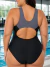 Kit 12 Peças - Maiô Natação Hidro Plus Size | LC497P - Louca Paixão