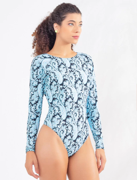 Maiô Body Manga Longa | 19130 na internet