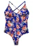 Maiô Body Floral | LC215 - Louca Paixão