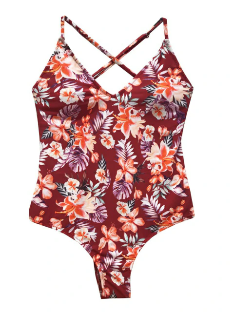 Imagem do Maiô Body Floral | LC215