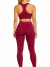 Kit 12 Peças - Conjunto Yoga Canelado | BL250516C - Louca Paixão