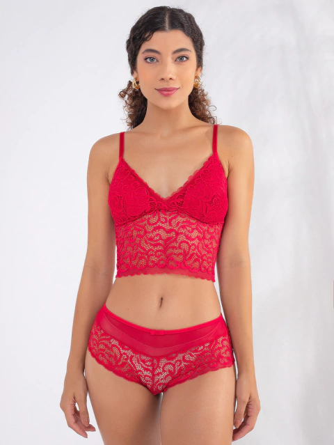 Lingerie Cropped Caleçon | L2039