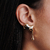 Ear Cuff Orgânico Drip 2 Tamanhos - comprar online