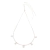 Gargantilha Flores Zircônia Baguete Camélias - comprar online