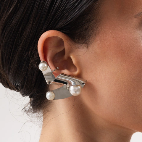 Ear Cuff Sculpt Pérolas - buy online