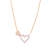 Colar Double Heart - F & A