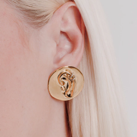 Brinco Medalha Surreale - buy online