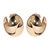 Argola Dupla Bold Icon na internet