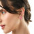 Brinco Pedra Rosa Coral - comprar online