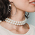 Imagem do Choker Dupla Pérolas Wish