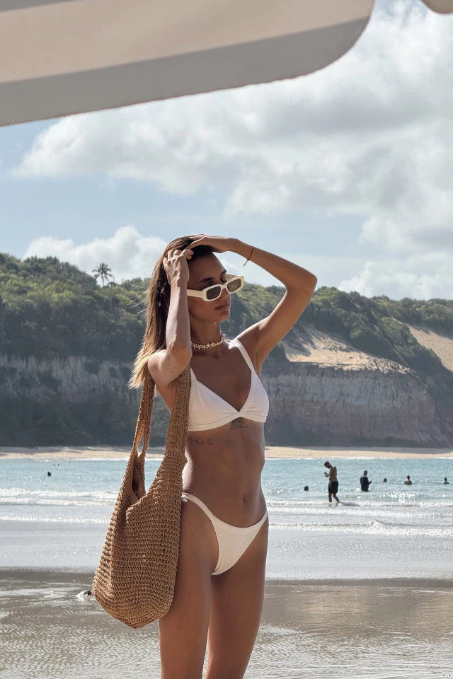 Capri towel marfil