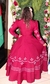 Vestido de Prenda Modelo Marina cor Bordô na internet