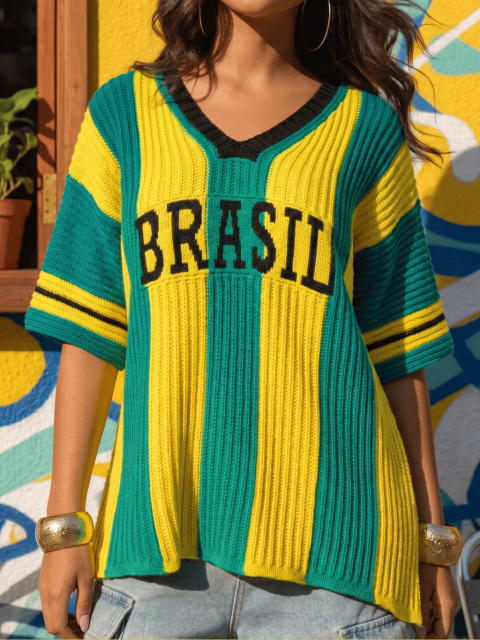 Blusão Brasil Oversized
