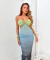 Imagem do Vestido drapeado tule fivela