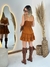 Vestido babado viscolinho - comprar online