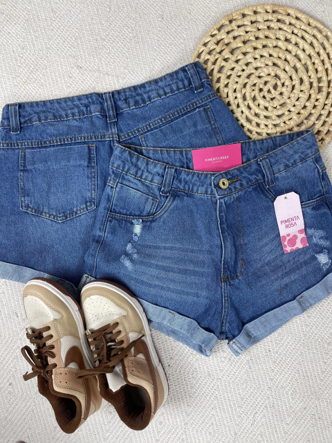 Short jeans dobradinho Isabelle - comprar online