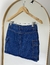 Imagem do Saia Jeans cargo escura