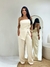 Conjunto alfaiataria botões dourado - Pimenta Rosa Glamour Moda feminina