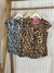 Imagem do Blusa social animal print