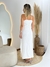 Vestido linho flor Sayra - loja online