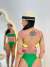 Biquini tricolor Luana - comprar online