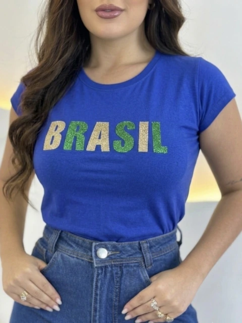 Imagem do T-shirt apliques Brasil