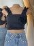 Cropped flor Paola - loja online