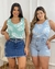 Blusa folhagens Adélia - loja online