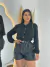 Short couro clochard - comprar online