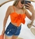 Short jeans dobradinho Isabelle - Pimenta Rosa Glamour Moda feminina