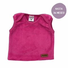 DISCONTINUO - Chaleco Polar Soft Rosa Magenta