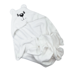 Manta Osito Polar Soft Blanco