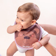 Babero Carita Mono - comprar online
