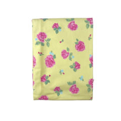 OUTLET - MANTA AMARILLA Y ROSA