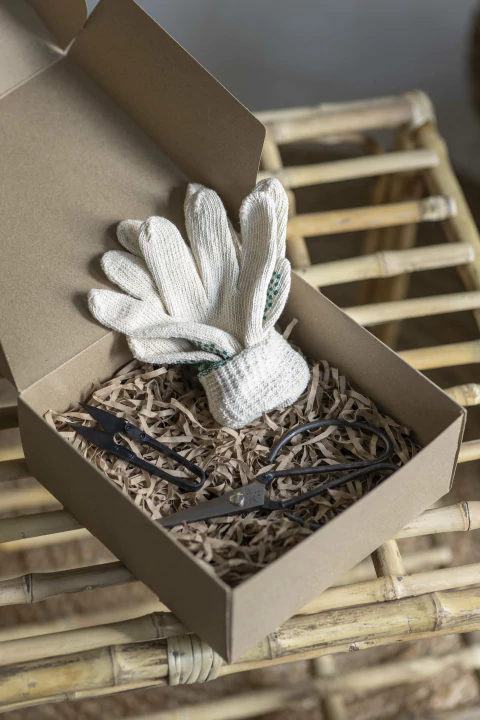 Box Incondicional con herramientas de jardinería