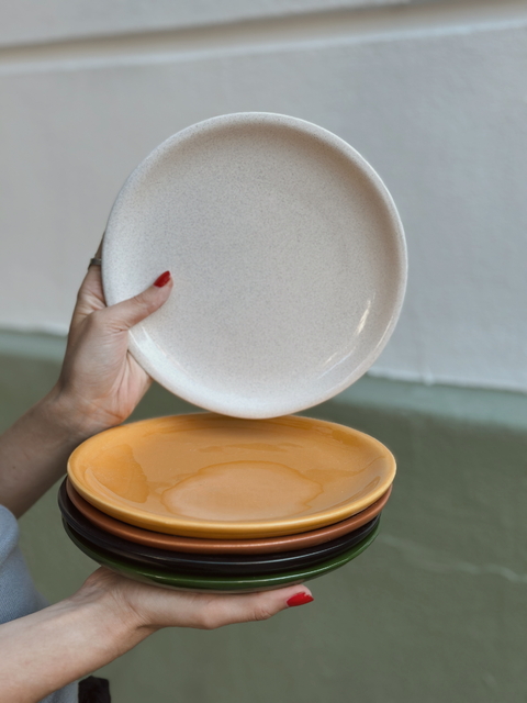 PLATO MACETAS DE CERÁMICA (Diam 20,5cm)