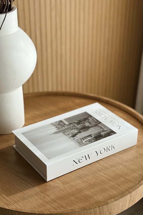 LIBRO DECORATIVO NEW YORK