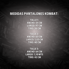 PANTALÓN KOMBAT PRO - comprar online