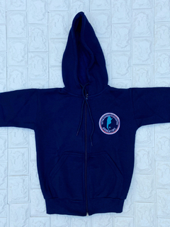 Campera azul Educativo primaria - Del talle 12 al 16