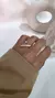 Anillo acero blanco
