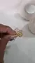 Anillo trebol rosa - comprar online