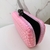 Clutch Trançada Rosa Claro - Fecho Grafite na internet