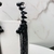 Imagem do Brinco Ear Cuff Preto com Pedras e Franjas - Base Grafite