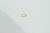 Piercing de Orelha Helix Argola Lisa de Clic, Banhada a Ouro 18k
