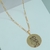 Corrente Masculina Elos 3x1 Medalha GG Personalizado - Banhado a Ouro 18k - loja online