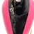 Clutch Pink de Courino Texturizado - Puxador Retangular Dourado - Vi Semi joias