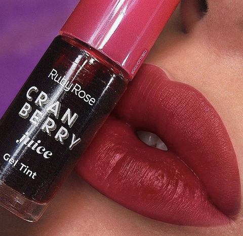 (HB555/3) Lip tint en gel SABOR CRANBERRY JUICE - Ruby Rose